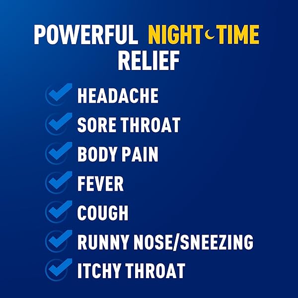 MUCINEX FAST-MAX MAXIMUM STRENGTH DAY & NIGHT COLD AND FLU MEDICINE FOR ADULTS, POWERFUL OVER-THE-COUNTER MEDICATION FOR COLD & FLU SYMPTOMS, FAST RELEASE CAPLETS, 40 COUNT