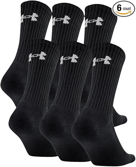 ua charged cotton 2.0 socks