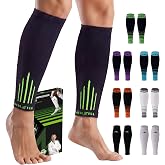 NEWZILL Compression Calf Sleeves (20-30mmHg) for Men &amp; Women Perfect Option to Compression Socks for Running Travel Nursing