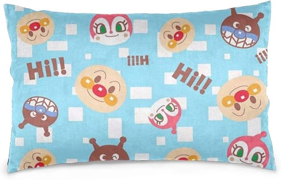 Amazon アンパンマン 枕カバー まくらカバー 抱き枕カバー 洗える ファスナー式 かわいい アニメ キャラクター おしゃれ 洗える ファスナー式 インテリア 幅７５cm 縦５０cm 枕カバー ピローケース オンライン通販