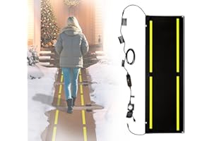 Albott 20x60 Graphene Heated Outdoor Mat for Winter Snow Removal, Non-Slip Electric Design for Walkways, Stairs, Sidewalks, Garages