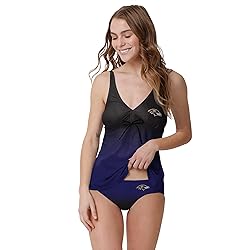 FOCO Women's NFL Team Logo Ladies Bathing Swim Wear
