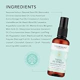 Tisserand Total De-Stress Massage Body Oil 100ml Orange Geranium Nutmeg Natural view 6