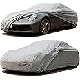 Custom FIT Car Cover for for 2019 2020 2021 2022 2023 2024 Porsche 911 992 Carrera XTREMECOVERPRO Platinum Series Grey with Cable and Lock kit