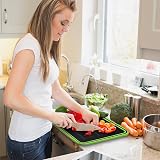 Kssvzz 4 in 1 Defrosting Board & Chopping Tray with Grater & Sharpener view 7