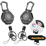 Oaridey Magnetic Retractable Keychain, Heavy Duty