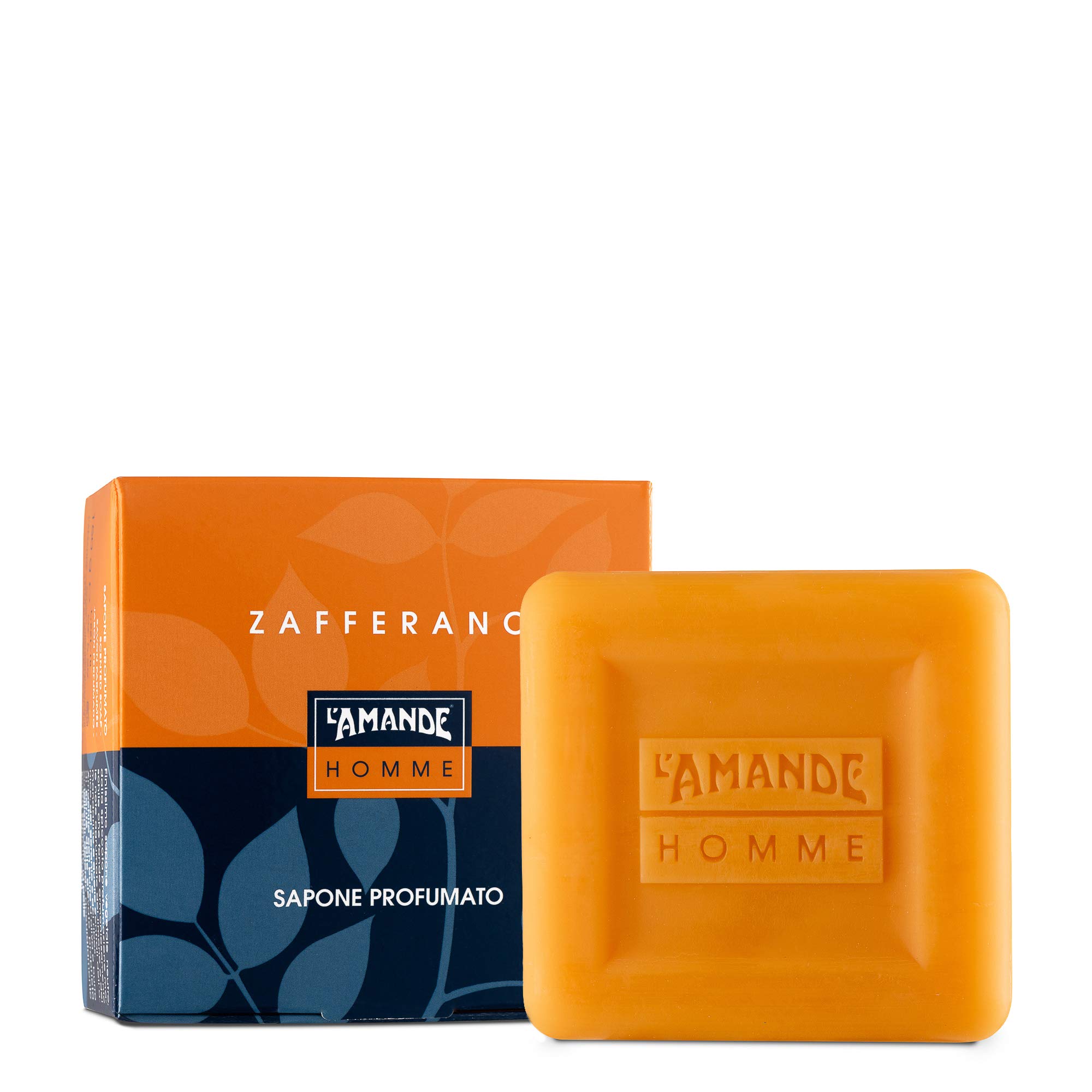 L'Amande Saffron Scented Soap in Gift Box - 150 ml