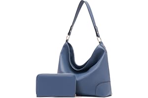 Qiyuer Satchel Purses For Women Top Handle Bag Purse And Wallet Set Work Tote Bags 2pcs