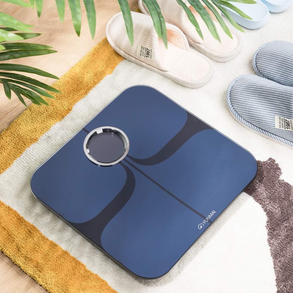 YUNMAI Smart Scale Body Fat Scale with New Free APP & Body Composition Monitor with Extra Large Display: Health & Personal Care
