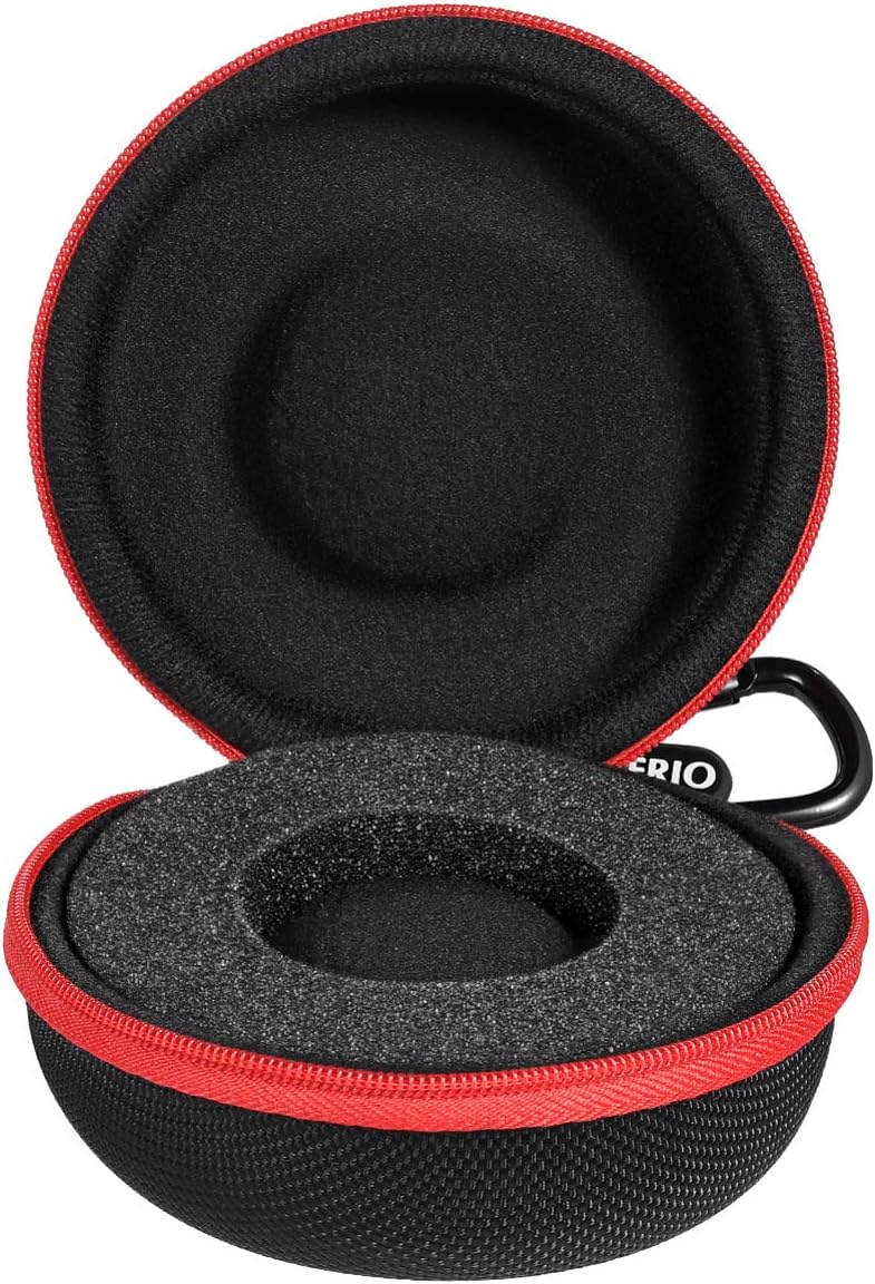 Travel Watch Case,Nylon Single Watch Organizer Box with Thickened Bump-Proof Interior Velvet Cushion,Great for Smartwatch/Wristwatches Faces up to 55mm,for Travel Use/Festival