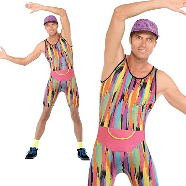 80s Fitness Fancy Dress Cheap Sale, 59 