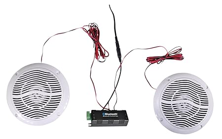 Kit Deckenlautsprecher, mit Bluetooth-Verbindung.