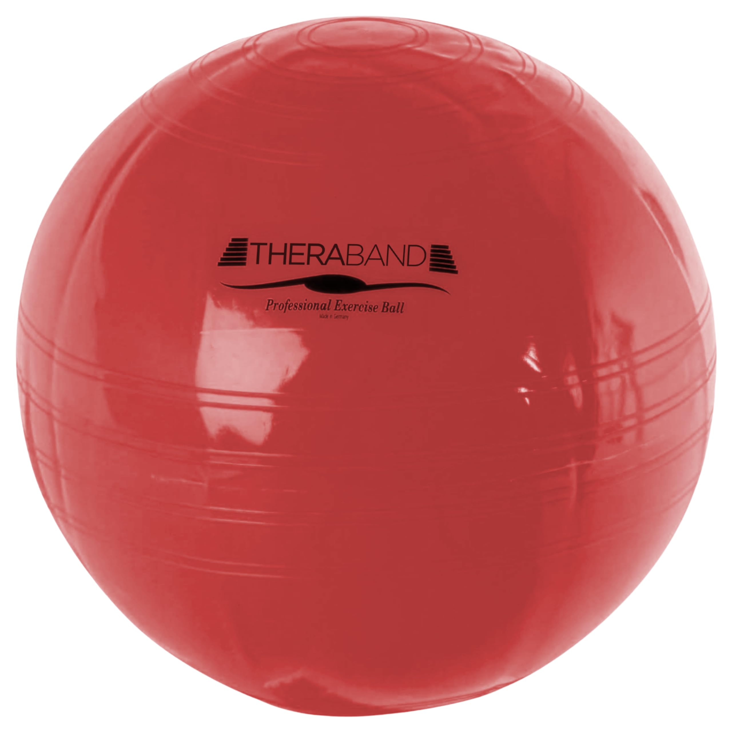 THERABAND Exercise Ball – 55cm Yoga, Pilates & Gym Ball for Core Strength, Stability & Balance – Anti-Burst Sphere for Physio & Office Sitting – Durable, Non-Slip, with Inflation Adaptor