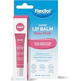 Flexitol Tinted Lip Balm, Rose Pink, Therapeutic, 2.5% Urea | .28oz | Therapeutic Tinted Lip Balm, Rich Formula for Dry, Cracked Lips, 2.5% Urea + Petrolatum, Buildable Color, Clinically Tested
