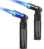 Luxgaze 2 Pack Butane Torch Lighters Refillable Jet