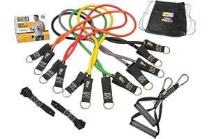 GoFit Multicolored Mega ProGym, Up to 450 lbs. Resistance (GF-2XPGYM)