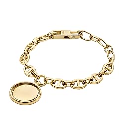 Fossil Women's Heritage Legacy Charm Gold-Tone