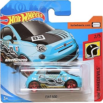 hot wheels fiat 500 hw daredevils