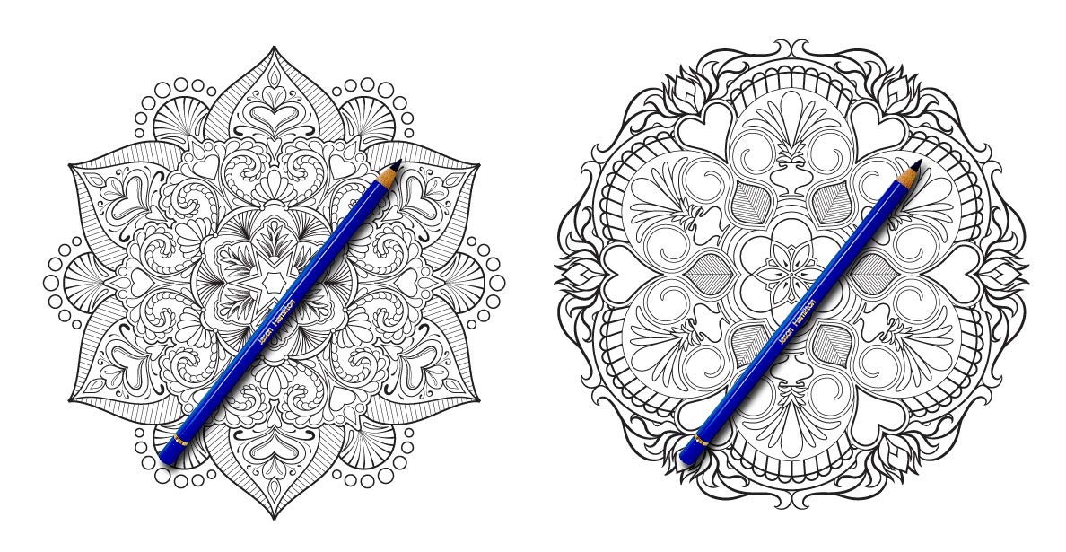 The Art Of Mandala Adult Coloring Book Featuring Beautiful Mandalas Designed To Soothe The Soul Hamilton Jason Amazon De Bucher