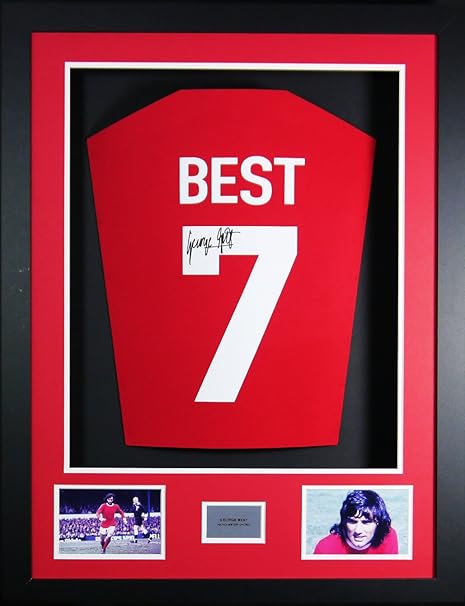 george best signed jersey