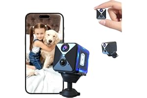 2025 Upgraded Spy Hidden Camera,4K HD Mini Cam for Home with Night Vision,100 Days Long Battery Life, Motion Detection,Remote