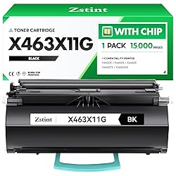 X463X11G Toner Cartridge Black 1-Pack High Yield