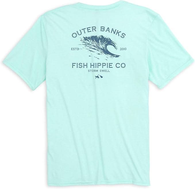 Fish Hippie Storm Swell Short Sleeve TShirt Clothing