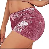 Womens Faux Denim Shorts Stretchy Butt Lifting Jean Shorts Plus Size Booty Jegging Shorts for Curvy Women