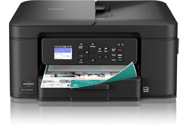 Brother WorkSmart 1360 Wireless Color Inkjet 1