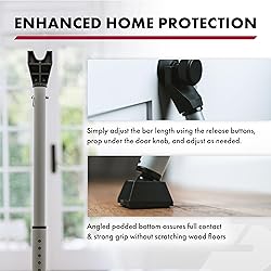 SABRE Adjustable 2-in-1 Door Security Bar, Door