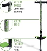 Xootz Pogo Stick Industrial Design for Kids 5+ Soft Foam Handles 35kg view 6