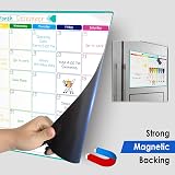 KTRIO Monthly Planner Whiteboard A3 Magnetic Fridge Calendar Chore Chart view 3