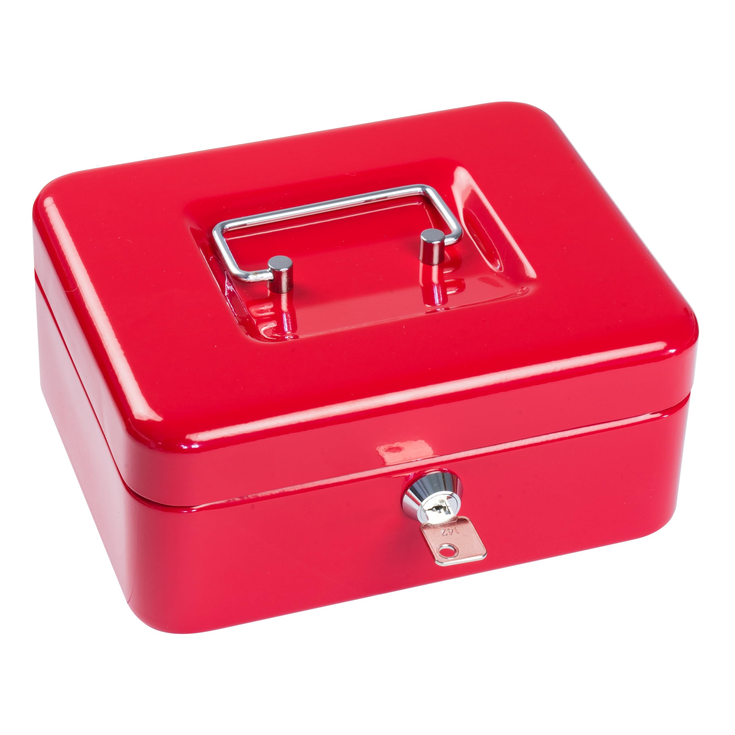 Sax Cash Box B 20 x H 9 x T 16 cm red