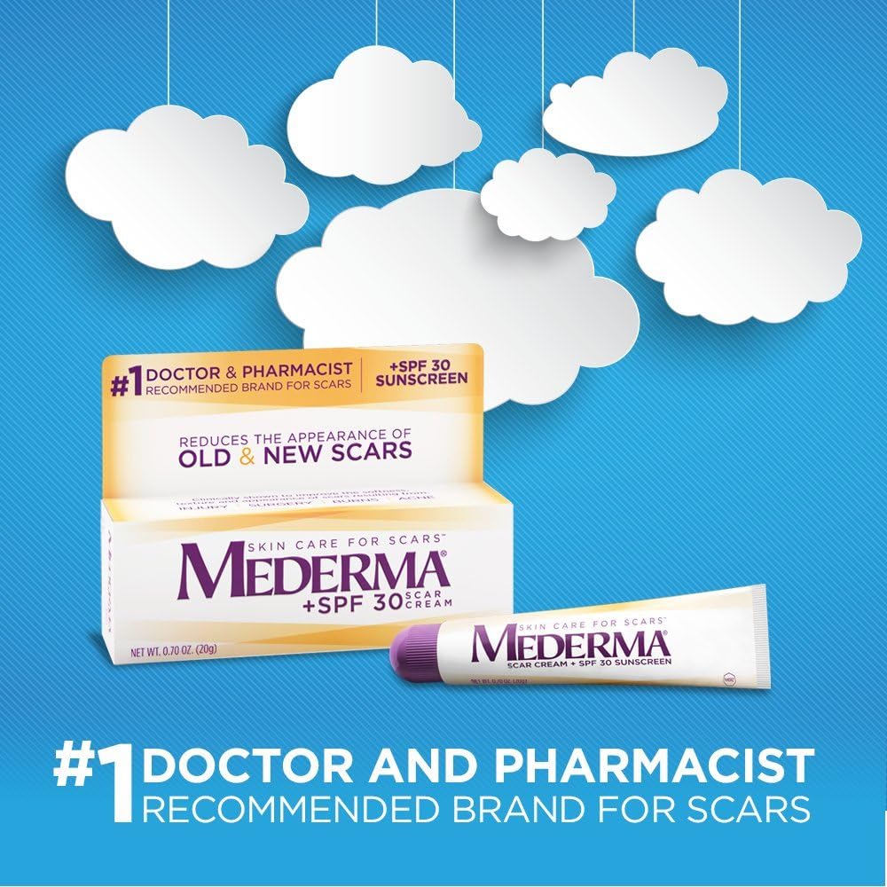 Mederma Scar Cream Plus SPF 30 (20 g): Health & Personal Care