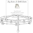 QianSiLi 925 Sterling Silver Charm Bracelet for Women Adjustable Beaded Layered Bracelets Silver Jewelry Gift for Women Teen