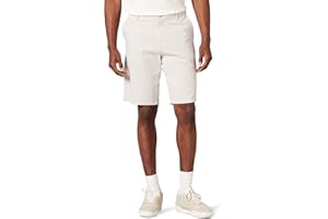 �鶹�� Essentials Mens Aemn20273Slim-Fit 11 Flat-Front Comfort Stretch Chino Shorts