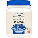 Nutricost Beef Bone Broth Protein Powder Chocolate (20 Servings) - Gluten-Free, GMO-Free