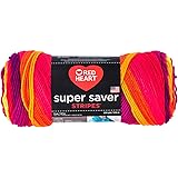 Red Heart Super Saver Yarn-Fruity Stripe