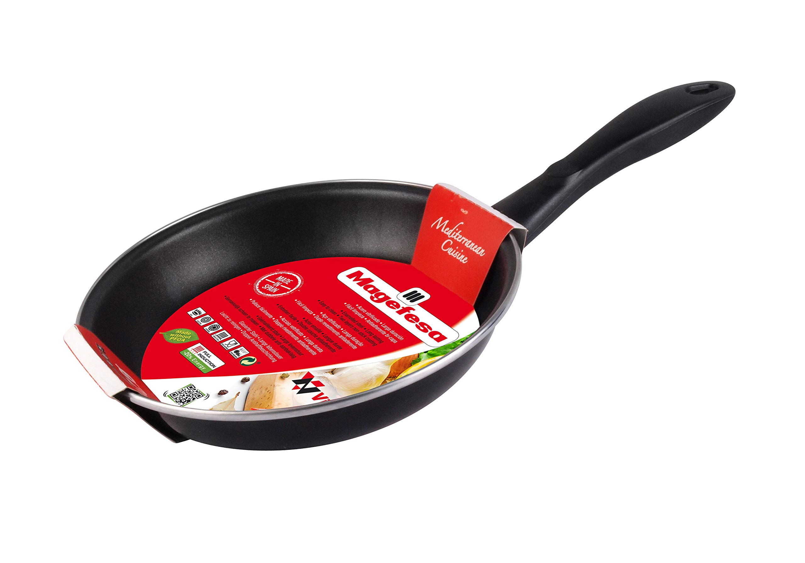 Magefesa 01102593 Frying Pan 42 x 24 x 5 cm Black