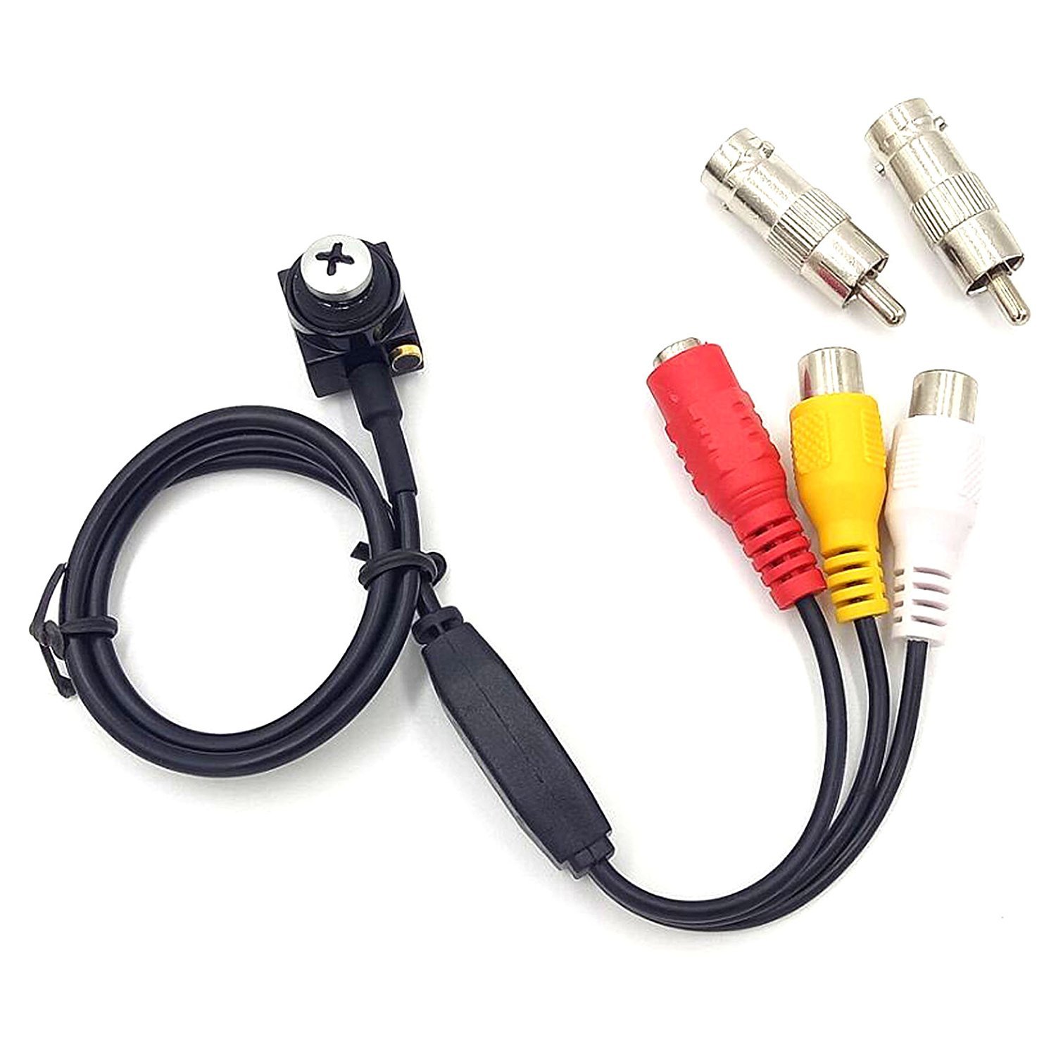 CNDST CCTV Hd Mini Spy Pinhole Security Camera 3.6mm 90degree 1000tvl Mini Hidden Indoor Small CCTV Surveillance Camera(DST-290PS)