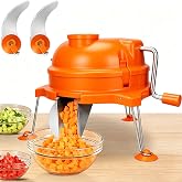 CL003 Dynacube Vegetable Dicer Commercial, 2 PCS Replaceable Blades | 1/4" x 1/4" Dynacube Dicer, Food-Grade 304 Stainless Steel Blades, Tomato Dicer, Potato Cuber, Vegetable Cube Cutter