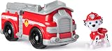 Paw Patrol Marshall Fire Engine Toy Vehicle with Collectible Figure view 2