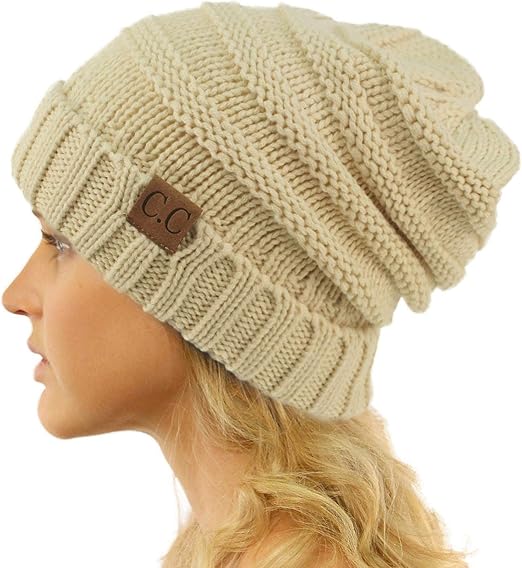 oversized beanie hat