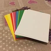 60 fogli di cartoncino colorato, 28 colori assortiti, 250 g/m , formato