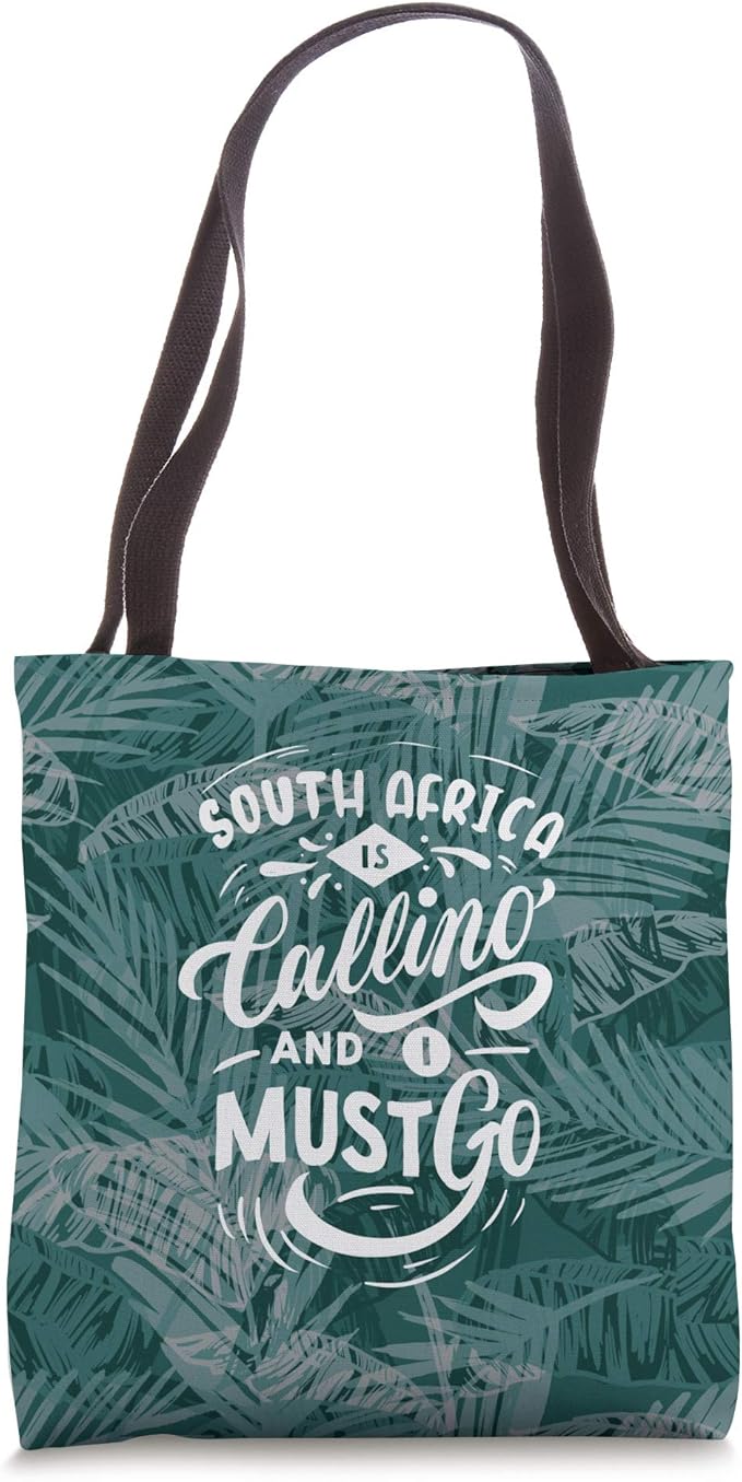 Moving To South Africa Gift Souvenir South African Tote Bag Clothing