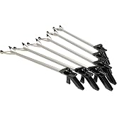 ArcMate EZ Reacher - Heavy Duty Grab-It Reaching Tool - Grabber Reacher with 4.5 Inch Jaws, Can Lift a Dime to 8 lb. Brick, Lightweight, Sturdy, Ideal for Commercial, Maintenance, Seniors, 32", 6-Pack