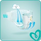 Pampers Baby-Dry Nappies Size 8 27 Nappies 17+kg Airy Dryness view 5
