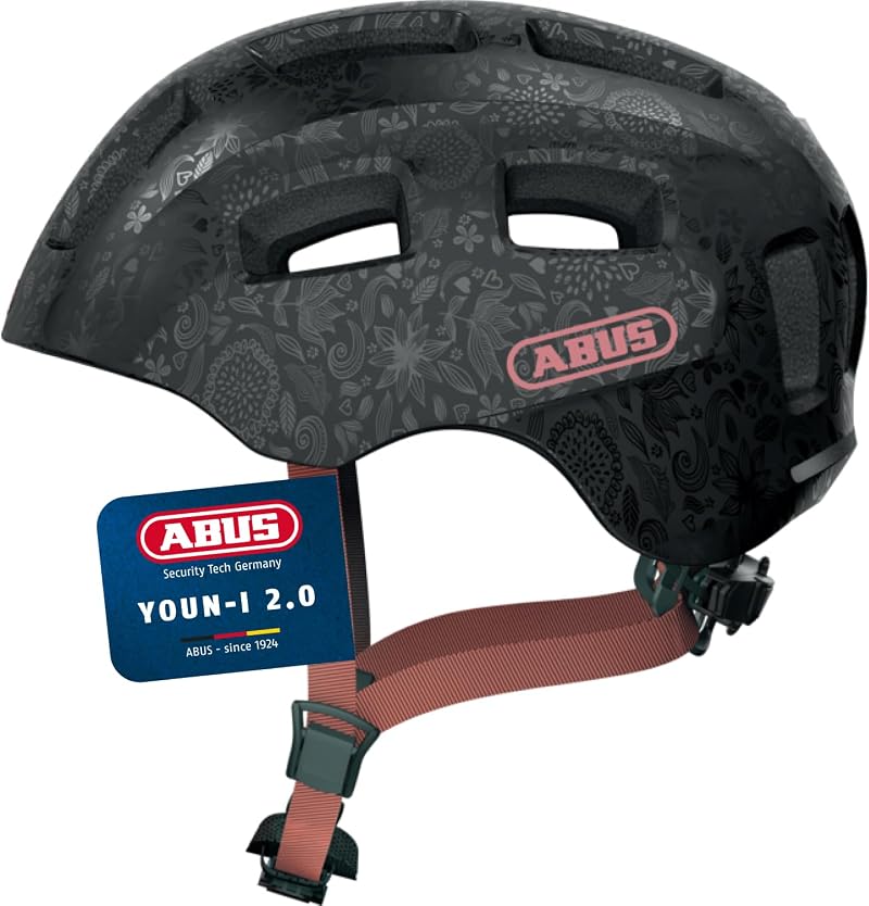 ABUS Youn-I 2.0 Bike Helmet with Light for Kids Teens Adults Unisex