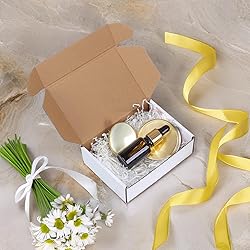 HORLIMER 10 Pack 7x5x2 Shipping Boxes, White