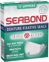 Seabond Three Packs Denture Fixative Uppers Brand New view 2